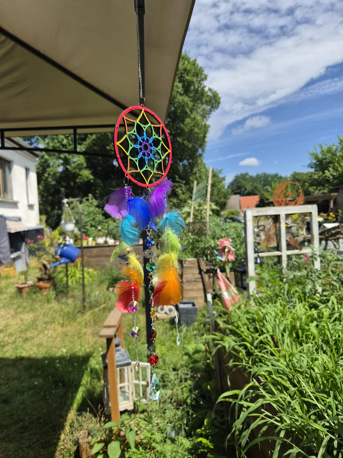 Sonnenfänger mit Chakra Farben