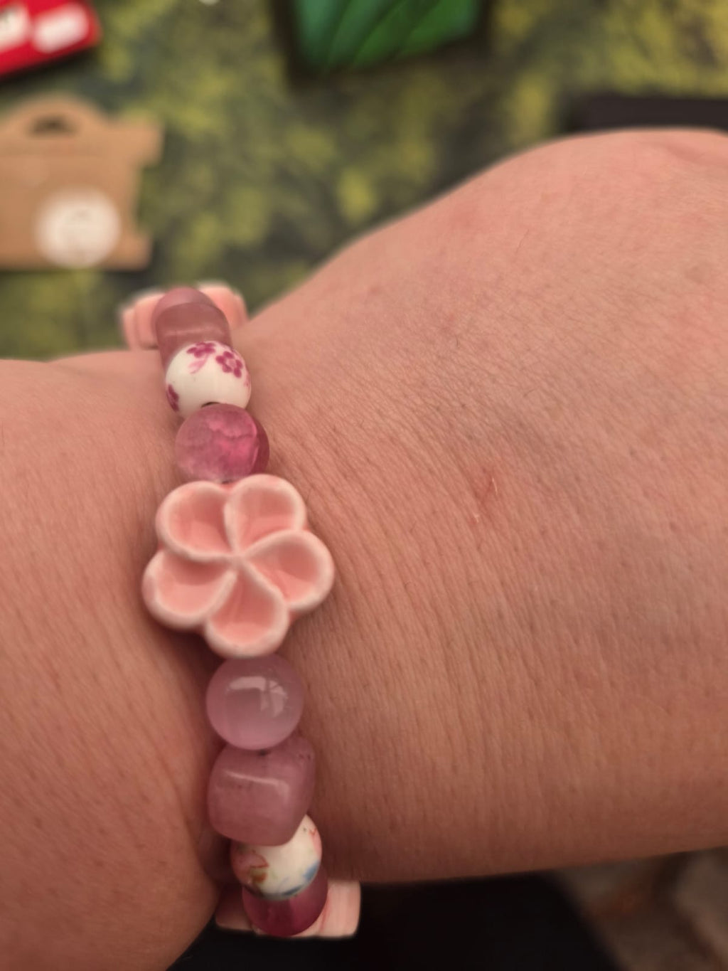 Armband mir Keramikperlen