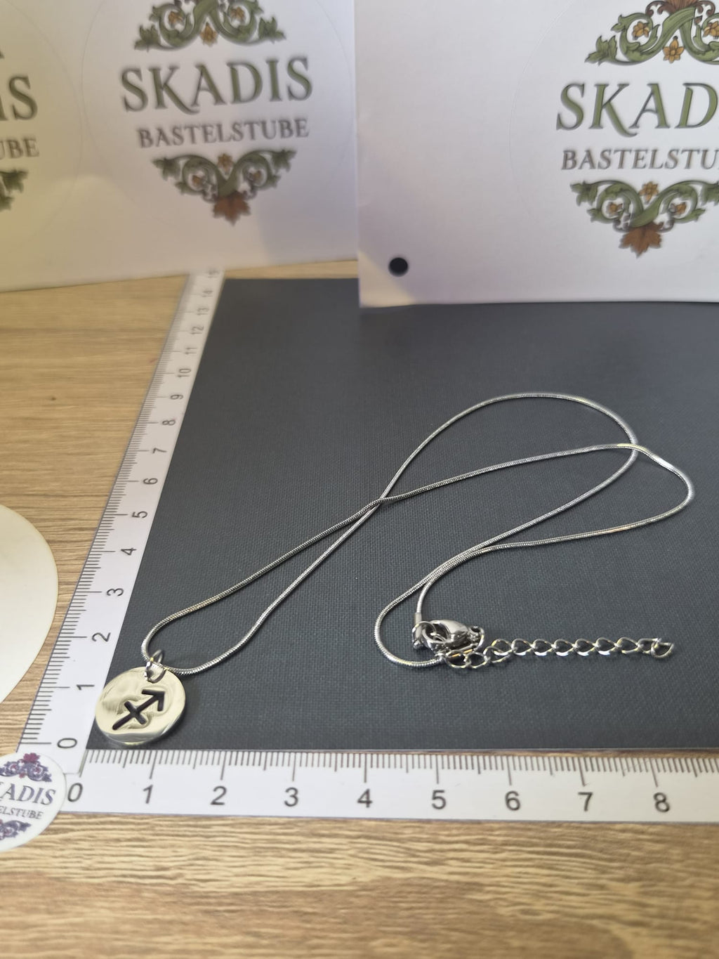 Sternzeichenkette Schütze aus Chirurgischem Edelstahl