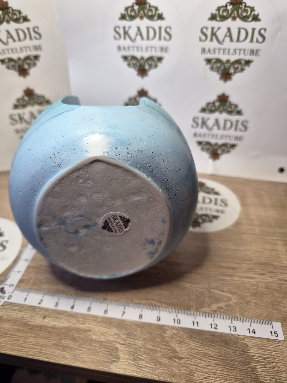 Duftlampe blau