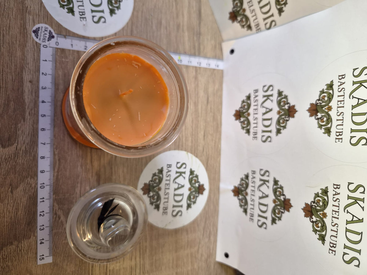 Duftkerze mit Orangenduft