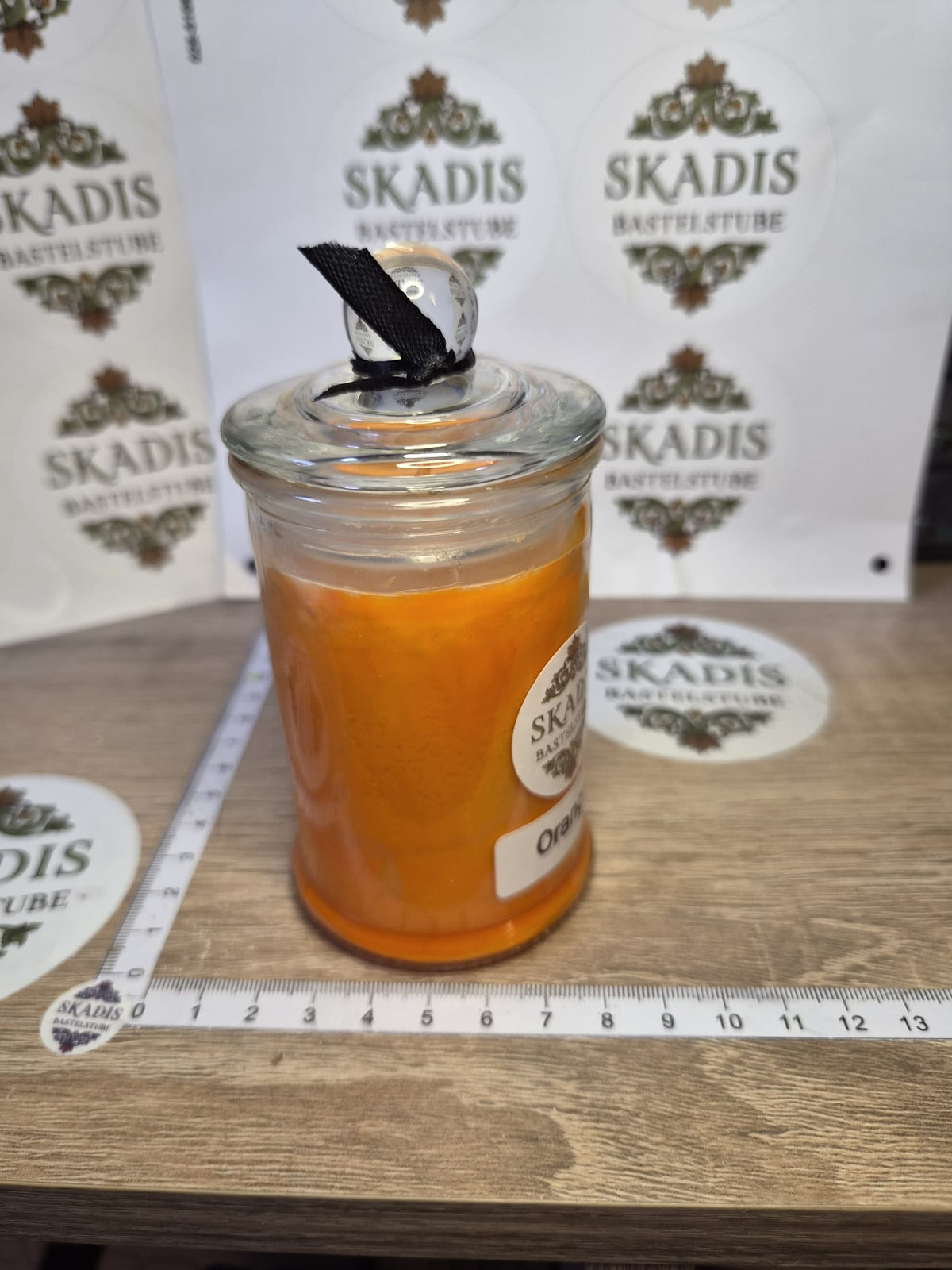 Duftkerze mit Orangenduft