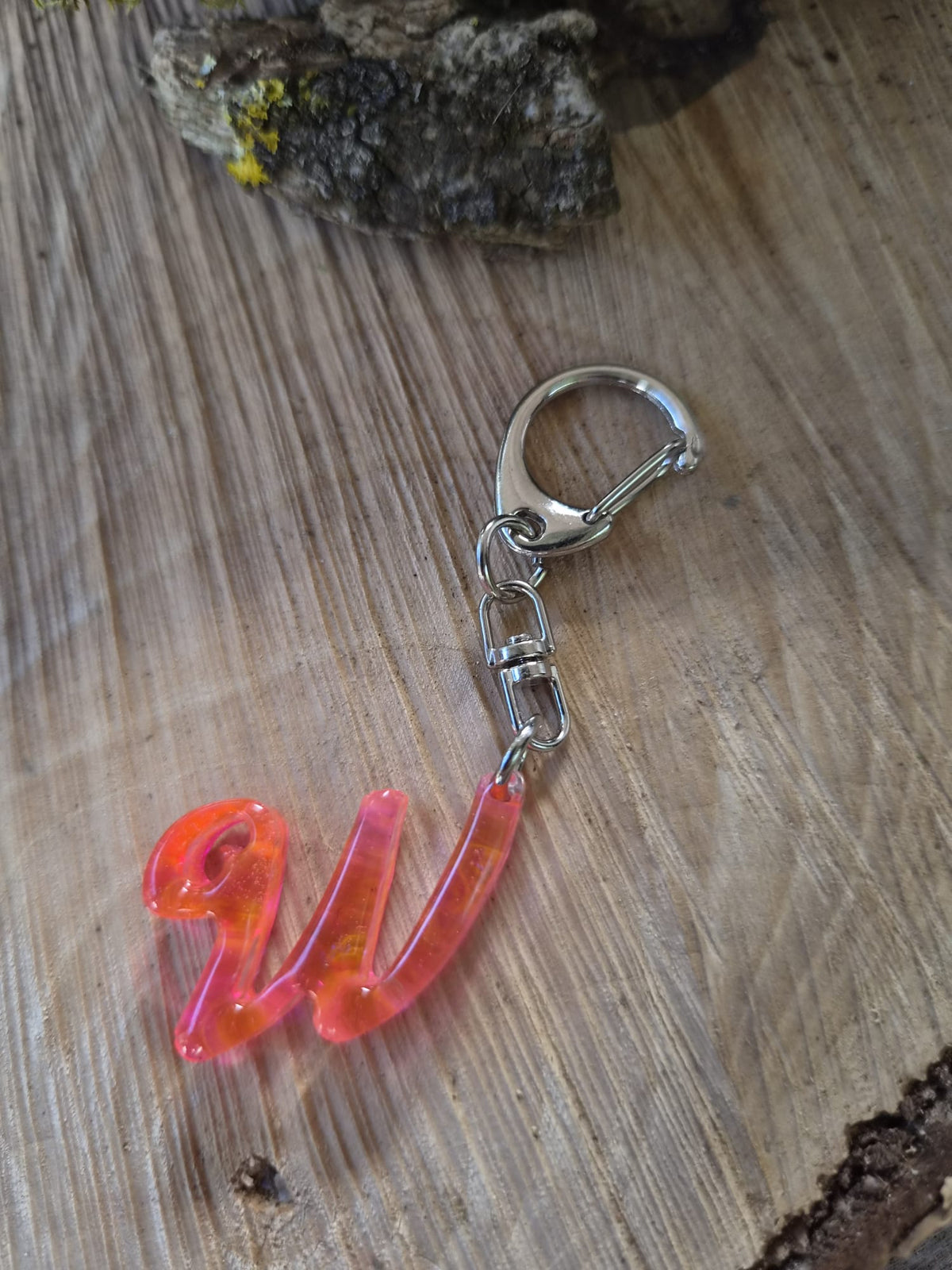 Buchstabe W Schlüsselanhänger