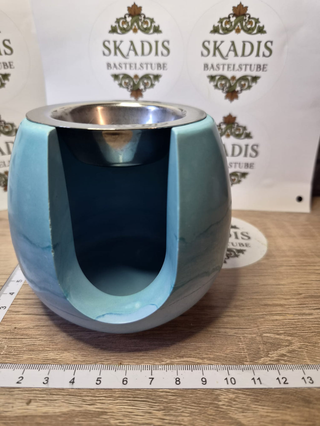Duftlampe blau