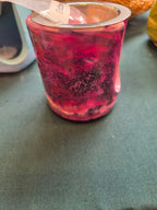 Duftlampe rosa-lila, handgefertigt